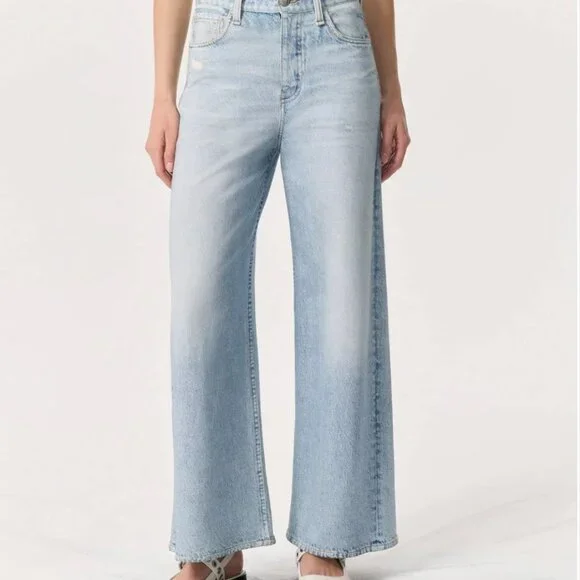 rag & bone Miramar Sofie Ankle Length in Meadow Blue Size 26 - Worn Once - Picture 1 of 8